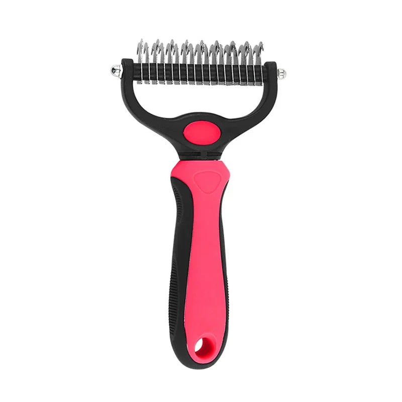 Self-Cleaning Pet Grooming Brush – Deshedding Tool for Dogs & Cats