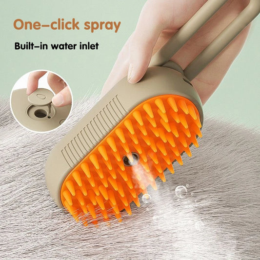 3-in-1 Self Cleaning Pet Grooming Brush for Dogs & Cats