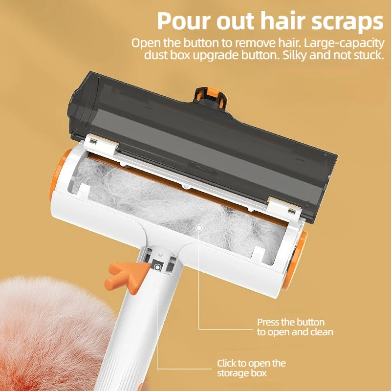 Reusable Pet Hair Remover Roller for Dogs & Cats