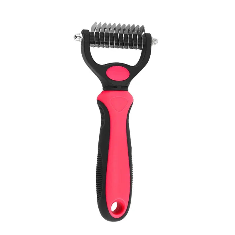 Self-Cleaning Pet Grooming Brush – Deshedding Tool for Dogs & Cats