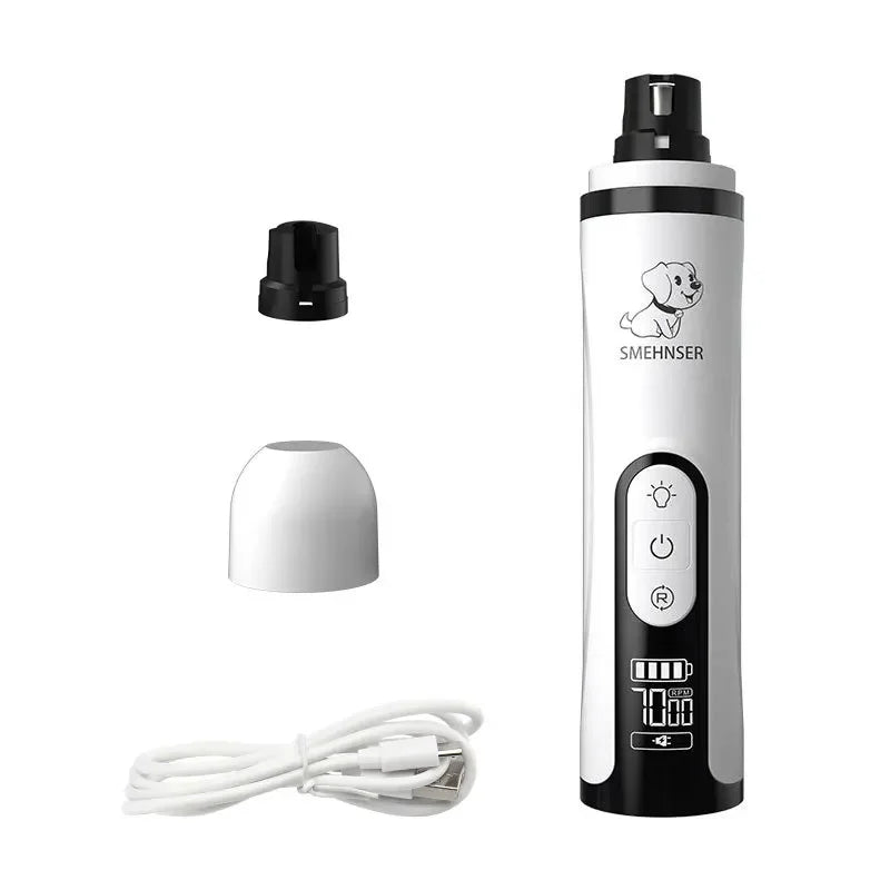 Electric Pet Grooming Nail Grinder for Dogs & Cats