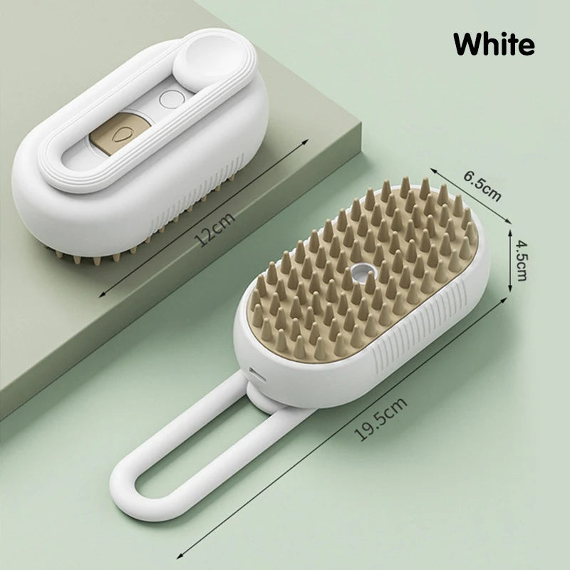 3-in-1 Self Cleaning Pet Grooming Brush for Dogs & Cats
